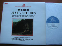 WEBER: SIX OVERTURES    GUSCHLBAUER / BAMBERG SYMPHONY    STU 70568