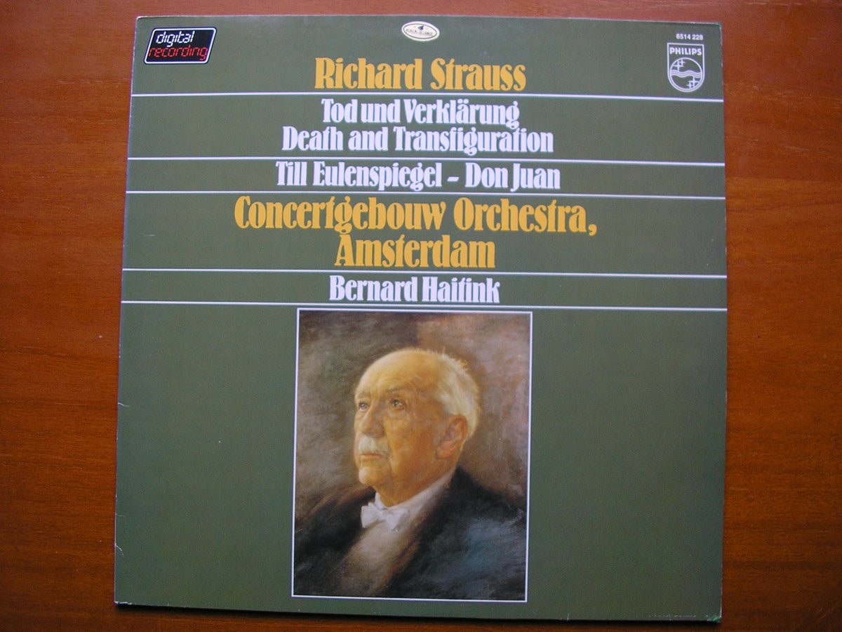 STRAUSS: DON JUAN / TILL EULENSPIEGEL / TOD UND VERKLARUNG      HAITINK / CONCERTGEBOUW      6514 228