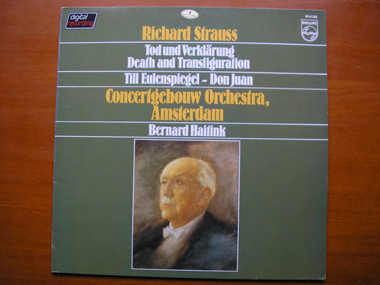 STRAUSS: DON JUAN / TILL EULENSPIEGEL / TOD UND VERKLARUNG      HAITINK / CONCERTGEBOUW      6514 228