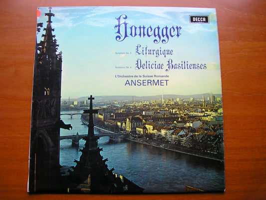 HONEGGER: SYMPHONIES Nos. 3 & 4      ANSERMET / SUISSE ROMANDE     SXL 6394
