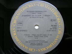 SCHUMANN: THE FOUR SYMPHONIES / MANFRED OVERTURE      KUBELIK / BAVARIAN RADIO SYMPHONY    3LP      79324