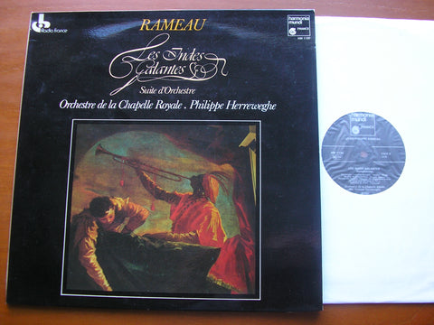 RAMEAU: LES INDES GALANTES orchestral suite   HERREWEGHE / ORCHESTRE DE LA CHAPELLE ROYALE    HM 1130