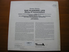 MAHLER: DAS KLAGENDE LIED     SOLOISTS / NEW PHILHARMONIA / MORRIS     SDD-R 327
