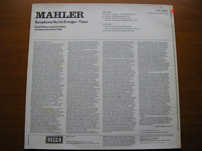 MAHLER: SYMPHONY No. 1     PAITA / ROYAL PHILHARMONIC     PFS 4402