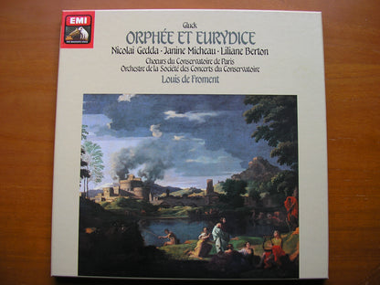 GLUCK: ORPHEE ET EURYDICE (1774)    GEDDA / MICHEAU / BERTON / PARIS CONSERVATOIRE / DE FROMENT     2LP    29 1258