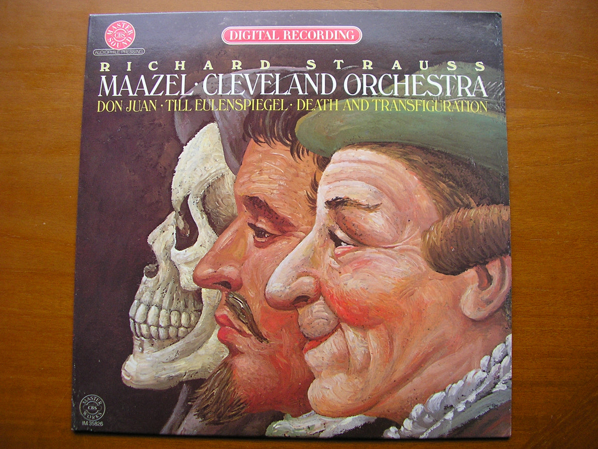 STRAUSS: DON JUAN / TILL EULENSPIEGEL / TOD UND VERKLARUNG     MAAZEL / CLEVELAND ORCHESTRA     IM 35826