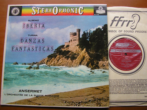 ALBENIZ: IBERIA / TURINA: DANZAS FANTASTICAS       ANSERMET / SUISSE ROMANDE     CS 6194