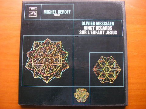 MESSIAEN: VINGT REGARDS SUR L'ENFANT JESUS       MICHEL BEROFF   2 LP       SLS 793