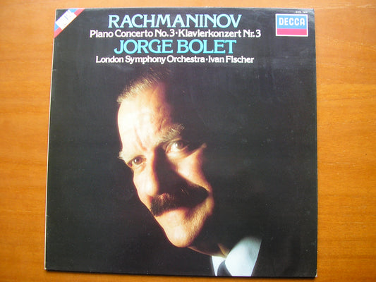 RACHMANINOV: PIANO CONCERTO No. 3      BOLET / LONDON SYMPHONY / FISCHER    SXDL 7609