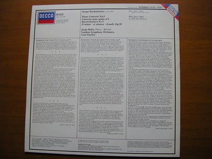 RACHMANINOV: PIANO CONCERTO No. 3      BOLET / LONDON SYMPHONY / FISCHER    SXDL 7609