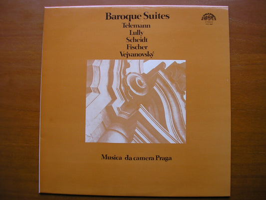 BAROQUE SUITES: TELEMANN / LULLY / SCHEIDT / FISCHER / VEJVANOVSKY      MUSICA DA CAMERA PRAGUE     1111 1867