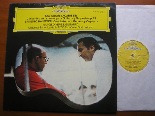 BACARISSE: CONCERTINO FOR GUITAR / HALFFTER: GUITAR CONCERTO    YEPES / SPANISH RADIO ORCHESTRA / ODON ALONSO    2530 326