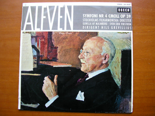 SXL 6034  ALFVEN: SYMPHONY No. 4    MALMBORG / VIKSTROM / STOCKHOLM PHILHARMONIC / GREVILLIUS      ED1