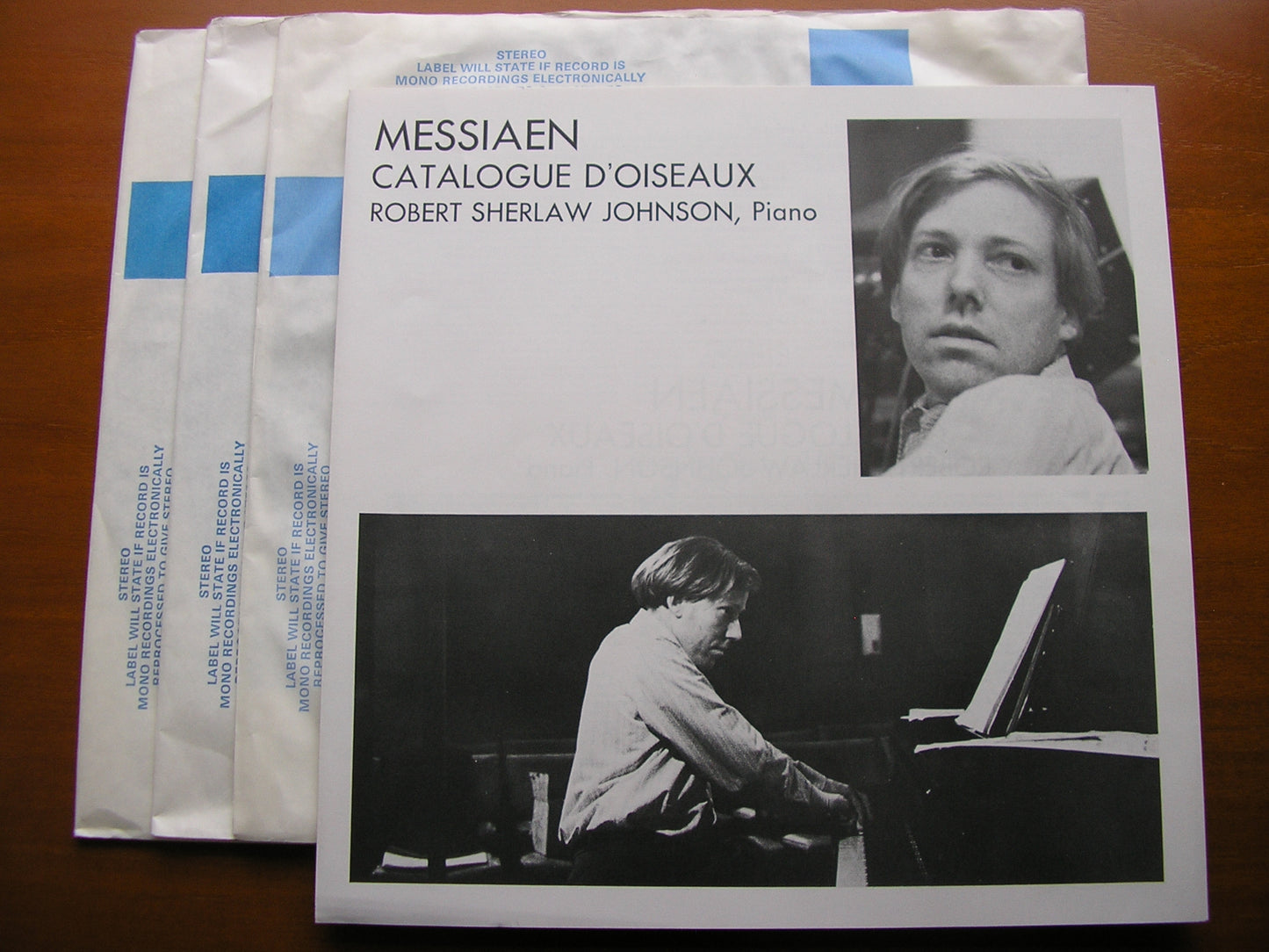 MESSIAEN: CATALOGUE D'OISEAU     ROBERT SHERLAW JOHNSON      3 LP      2BBA 1005 / 7