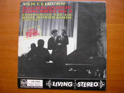 RACHMANINOV: PIANO CONCERTO No. 3      VAN CLIBURN / SYMPHONY OF THE AIR / KONDRASHIN     SB 2048