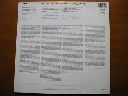 MAHLER:  SYMPHONY No. 2 'Resurrection'     FASSBAENDER / PRICE / LONDON SYMPHONY / STOKOWSKI    2LP    GL 85392