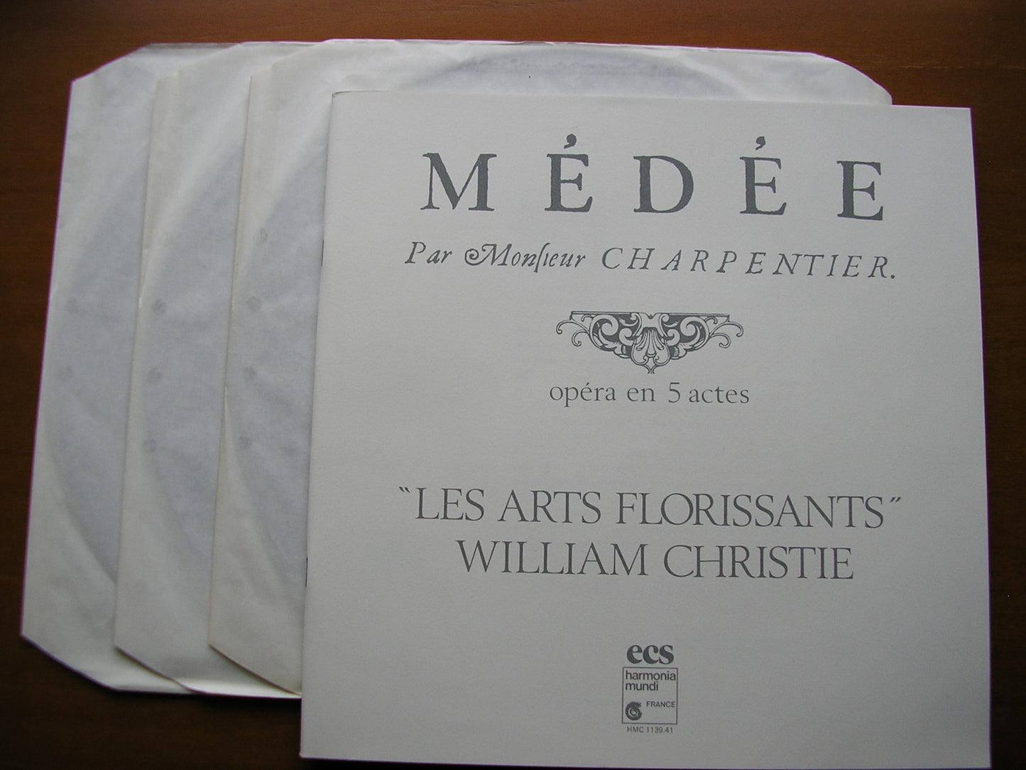 CHARPENTIER: MEDEE   FELDMAN / RAGON / MELLON / BONA / LES ARTS FLORISSANTS / CHRISTIE     3LP     HMC 1139-41