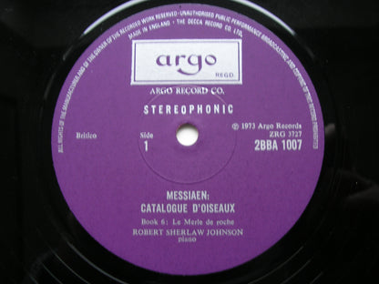 MESSIAEN: CATALOGUE D'OISEAU     ROBERT SHERLAW JOHNSON      3 LP      2BBA 1005 / 7