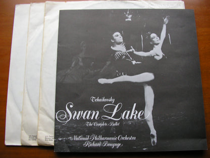 TCHAIKOVSKY: SWAN LAKE  complete ballet     BONYNGE / NATIONAL PHILHARMONIC    3LP       test pressing       D37D 3
