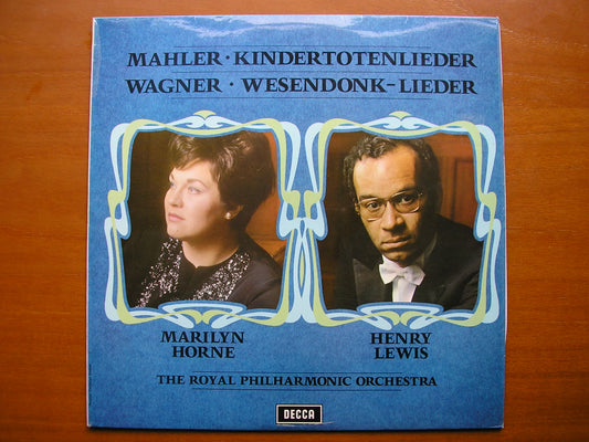 SXL 6446 MAHLER: KINDERTOTENLIEDER / WAGNER: WESENDONK LIEDER     HORNE / ROYAL PHILHARMONIC / LEWIS    ED4