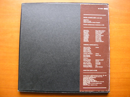 CESTI: ORONTEA    MOLINARI / DE MAY / POULENARD / FELDMAN / ENSEMBLE INSTRUMENTAL / JACOBS    3LP    HM 1100/02