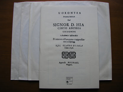 CESTI: ORONTEA    MOLINARI / DE MAY / POULENARD / FELDMAN / ENSEMBLE INSTRUMENTAL / JACOBS    3LP    HM 1100/02