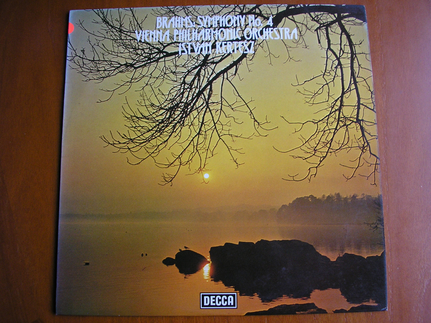 BRAHMS: SYMPHONY No. 4     KERTESZ / VIENNA PHILHARMONIC   test pressing   SXL 6678