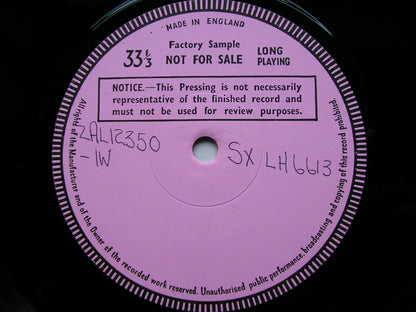 BRAHMS: SYMPHONY No. 4     KERTESZ / VIENNA PHILHARMONIC   test pressing   SXL 6678