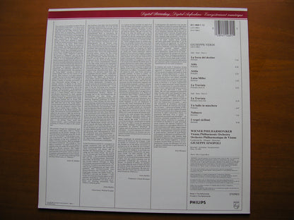 VERDI: OVERTURES      SINOPOLI / VIENNA PHILHARMONIC    411 469