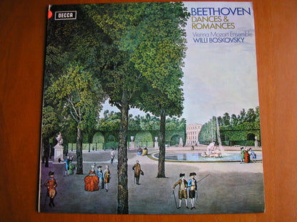 BEETHOVEN: DANCES & ROMANCES     VIENNA MOZART ENSEMBLE / BOSKOVSKY    test pressing   SXL 6436