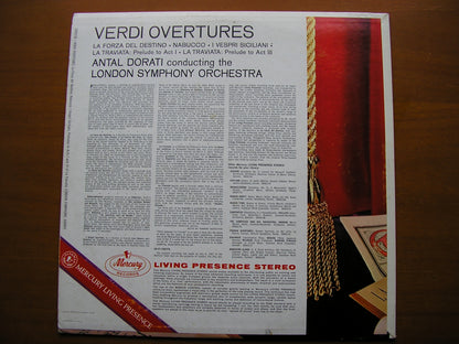 VERDI: OVERTURES      DORATI / LONDON SYMPHONY     SR90156