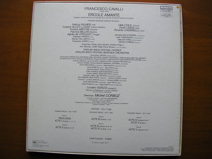 CAVALLI: ERCOLE AMANTE   MINTON / MILLER / PALMER / COLD / LEWIS / ENGLISH BACH FESTIVAL BAROQUE ORCHESTRA / CORBOZ   3LP   STU 71328