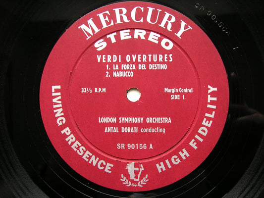 VERDI: OVERTURES      DORATI / LONDON SYMPHONY     SR90156