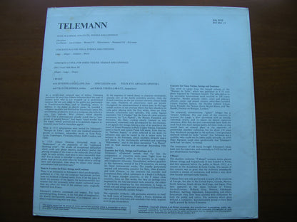 TELEMANN: SUITE in A / CONCERTO in G / CONCERTO A 7      SOLOISTS / I MUSICI      SAL 3737