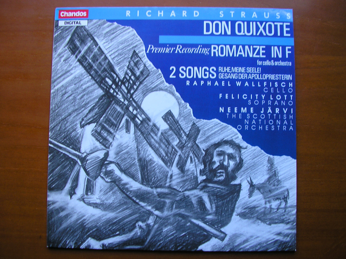 STRAUSS: DON QUIXOTE / ROMANZE / TWO SONGS     WALLFISCH / LOTT / SCOTTISH NATIONAL ORCHESRA / JARVI     ABRD 1320