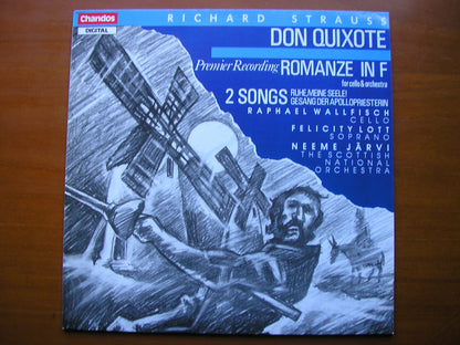 STRAUSS: DON QUIXOTE / ROMANZE / TWO SONGS     WALLFISCH / LOTT / SCOTTISH NATIONAL ORCHESRA / JARVI     ABRD 1320