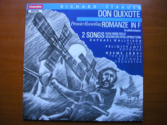 STRAUSS: DON QUIXOTE / ROMANZE / TWO SONGS     WALLFISCH / LOTT / SCOTTISH NATIONAL ORCHESRA / JARVI     ABRD 1320