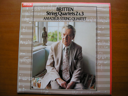 BRITTEN: STRING QUARTETS Nos.2 & 3       AMADEUS STRING QUARTET     SXL 6893