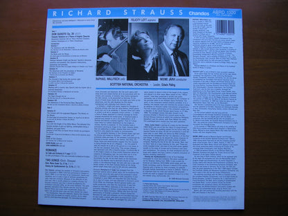 STRAUSS: DON QUIXOTE / ROMANZE / TWO SONGS     WALLFISCH / LOTT / SCOTTISH NATIONAL ORCHESRA / JARVI     ABRD 1320