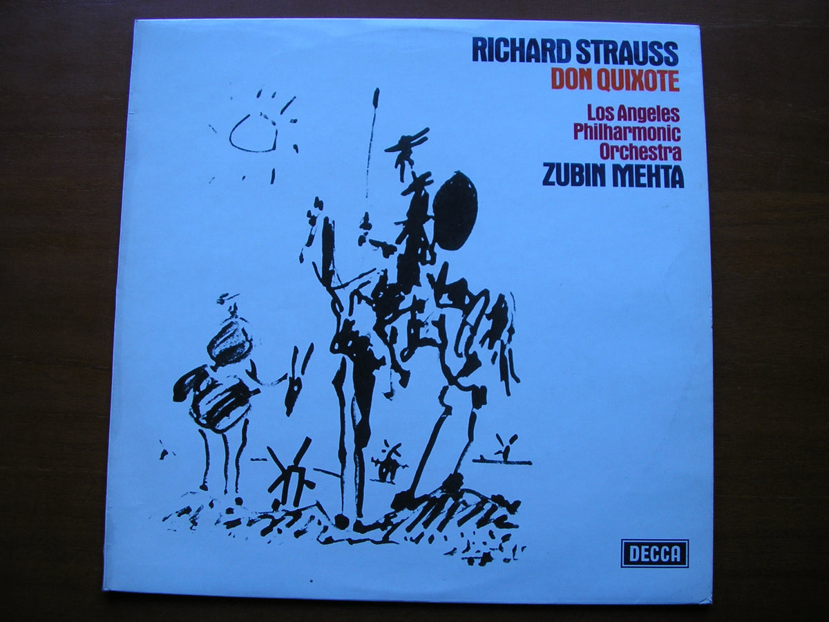 STRAUSS: DON QUIXOTE       REHER / LOS ANGELES PHILHARMONIC / MEHTA      SXL 6634