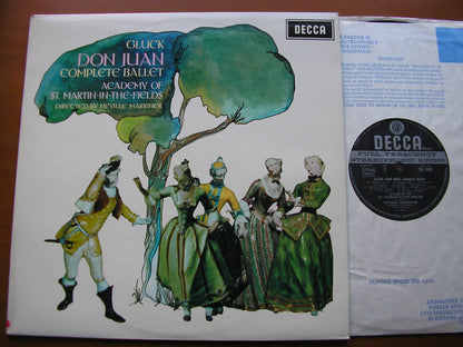 GLUCK: DON JUAN complete ballet 1761        MARRINER / ACADEMY OF ST MARTIN IN THE FIELDS      SXL 6339