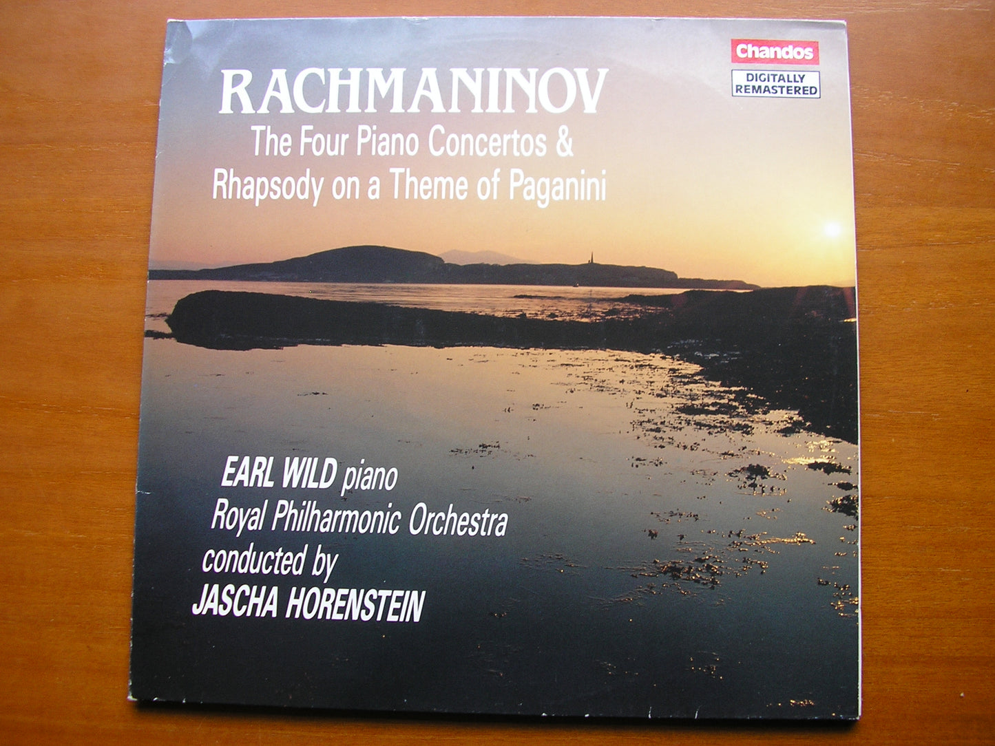 RACHMANINOV: THE FOUR PIANO CONCERTOS / RHAPSODY    WILD / ROYAL PHILHARMONIC / HORENSTEIN    2LP     DBRD 2011