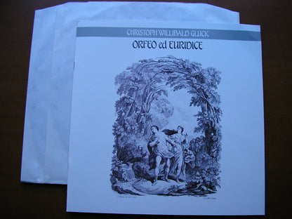 GLUCK: ORFEO ED EURIDICE (1762)    BALTSA / MARSHALL / GRUBEROVA / PHILHARMONIA / MUTI     2LP     SLS 5255