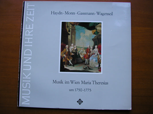 MUSIK IM MARIA THERESIAS VIENNA: MONN / HAYDN / GASSMANN / WAGENSEIL      CONCENTUS MUSICUS WIEN / HARNONCOURT    SAWT 9475