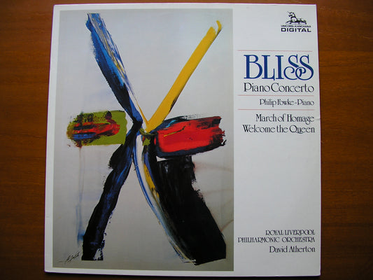 BLISS: PIANO CONCERTO / MARCH OF HOMAGE / WELCOME THE QUEEN     FOWKE / ROYAL LIVERPOOL PHILHARMONIC / ATHERTON     DKP 9006