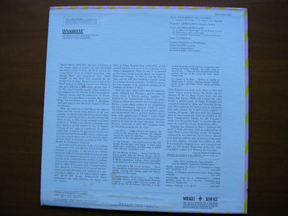 RAVEL: LE TOMBEAU DE COUPERIN / IBERT: CAPRICCIO & SUITE SYMPHONIQUE / FRANCAIX: SERENADE     BRUSILOW / PHILADELPHIA CHAMBER ORCHESTRA     LSC 3089