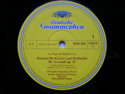 BEETHOVEN: PIANO CONCERTO No. 3     ESCHENBACH / LONDON SYMPHONY / HENZE    2530 254