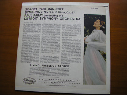 RACHMANINOV: SYMPHONY No. 2     PARAY / DETROIT SYMPHONY     AMS 16003