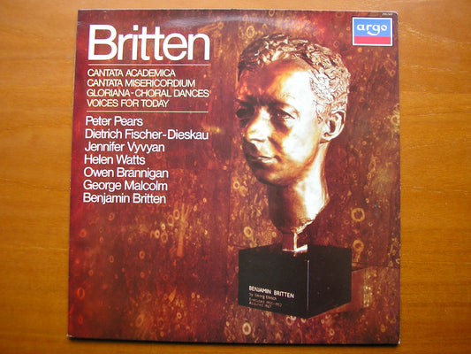 BRITTEN: CANTATA ACADEMICA / CANTATA MISERICORDIUM / GLORIANA      SOLOISTS / LSO / BRITTEN / MALCOLM      ZRG 947