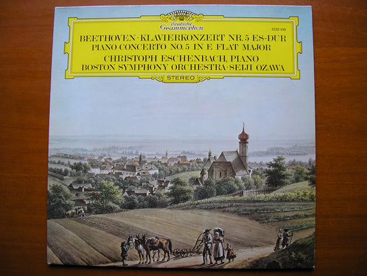 BEETHOVEN:  PIANO CONCERTO No. 5  'Emperor'      ESCHENBACH / BOSTON SYMPHONY / OZAWA     2530 438